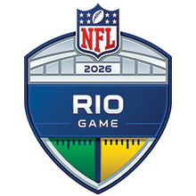 NFL Rio Ticket Packages 2026 NFL Rio Game Travel Packages On Location 2026 NFL Brazil Rio Logo 